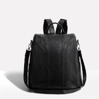 Tourer | Women's Anti-Theft Leather Backpack